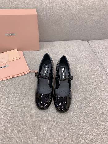 Miu Miu Patent Leather Pumps Black