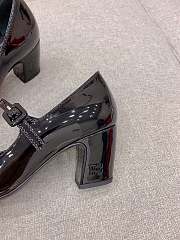 Miu Miu Patent Leather Pumps Black - 3