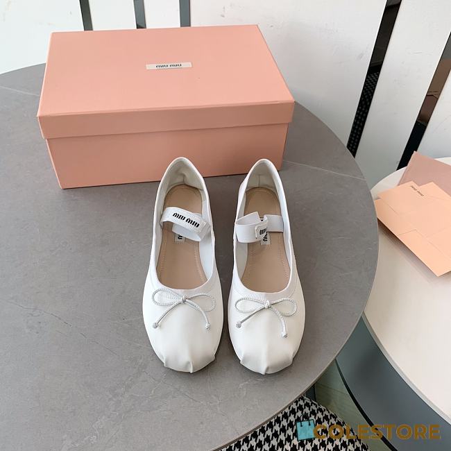 Miu Miu Satin Ballerinas - 1