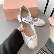 Miu Miu Satin Ballerinas - 2