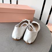 Miu Miu Satin Ballerinas - 3