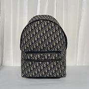 Dior Rider Backpack Beige And Black 1VOBA  - 1
