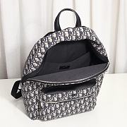Dior Rider Backpack Beige And Black 1VOBA  - 2