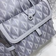Dior Hit the Road Backpack Grey CD Diamond Canvas 43 x 51 x 20 cm - 2