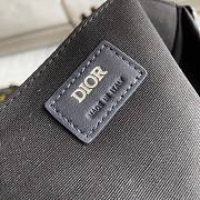 Dior Hit the Road Backpack Blue CD Diamond Canvas 43 x 51 x 20 cm - 3