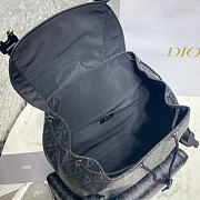 	 Dior Hit the Road Backpack Black CD Diamond Canvas 43 x 51 x 20 cm - 4