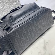 	 Dior Hit the Road Backpack Black CD Diamond Canvas 43 x 51 x 20 cm - 2