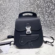 Dior Gallop Backpack Black Grained Calfskin 28 x 40 x 12 - 1