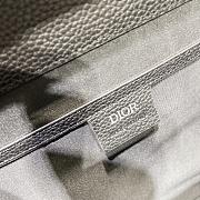 	 Dior Gallop Backpack Blue Grained Calfskin 28 x 40 x 12	 - 2