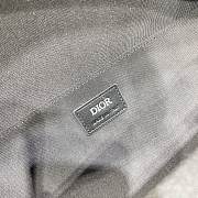 Dior Rider Backpack Black Cd Diamond Canvas And Smooth Calfskin 30 x 42 x 15cm - 5
