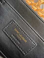 Saint Laurent Medium Solferino Satchel Bag in Brown 23x16x6cm - 2