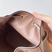 	 Valentino Garavani Mini Bucket Bag With Vlogo Signature Chain Beige 20x17x8cm - 5