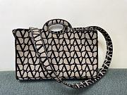  Valentino Le Troisieme Toile Iconographe Shopping Bag 40x25x17cm  - 1