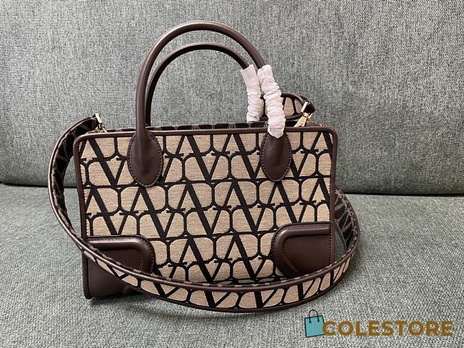 	 Valentino Le Troisieme Toile Iconographe Mini Shopping Bag 28*19*12 - 1