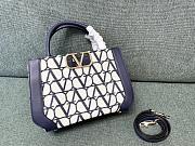 Valentino Vlogo Signature Toile Iconographe Handbag 28x18x11cm - 2