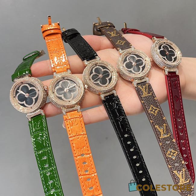 LV Tambour Slim Monogram Size 36 - 1