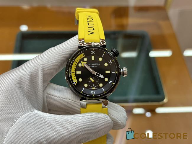 Louis Vuitton Watch Tambour Street Diver Yellow 44MM - 1