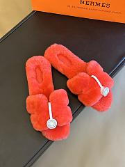 	 Hermes Oran Sandal Orange - 1