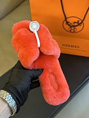 	 Hermes Oran Sandal Orange - 5