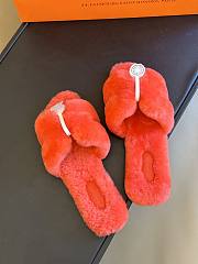 	 Hermes Oran Sandal Orange - 4