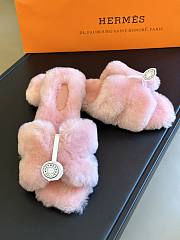	 Hermes Oran Sandal Light Pink Size 35-41 - 4