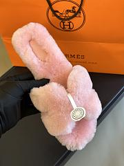 	 Hermes Oran Sandal Light Pink Size 35-41 - 3