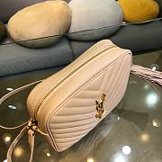 YSL Lou Camera Bag In Beige Szie 23x16x6cm - 2