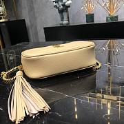  YSL Lou Camera Bag In Beige Szie 19x11x5cm - 5