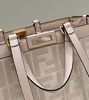 Fendi Peekaboo x Tote Hand Bag Pink Size 41×16×28cm - 3