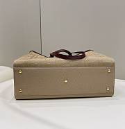  Fendi Peekaboo x Tote Hand Bag Size 41×16×28cm - 6