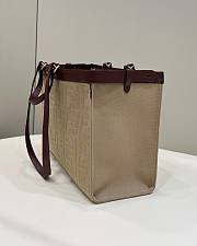  Fendi Peekaboo x Tote Hand Bag Size 41×16×28cm - 5