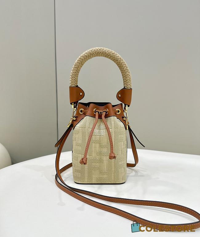 Fendi Mon Tresor Minibag Brown Size 12x18x10cm - 1