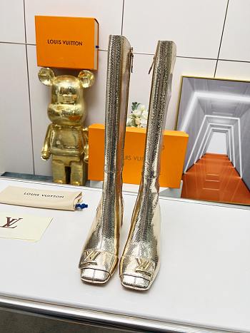 Louis Vuitton Gold Boots Size 35-40