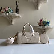 Louis Vuitton Papillon In White M45707 Size 20cm - 1