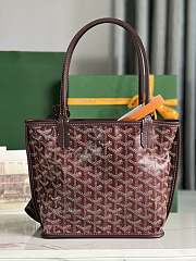 	 Goyard Anjou Mini Bag Dark Red  20x10x10cm - 2