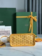 	 Goyard Anjou Mini Bag Yellow 20x10x10cm - 4