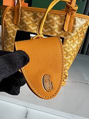 	 Goyard Anjou Mini Bag Yellow 20x10x10cm - 2