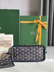 	 Goyard Anjou Mini Bag Black 20x10x10cm - 5