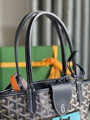 	 Goyard Anjou Mini Bag Black 20x10x10cm - 4