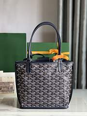 	 Goyard Anjou Mini Bag Black 20x10x10cm - 3