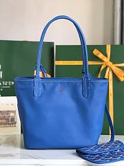 	 Goyard Anjou Mini Bag Blue 20x10x10cm - 5