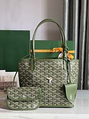	 Goyard Anjou Mini Bag Green 20x10x10cm - 1
