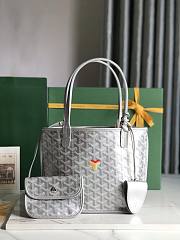 	 Goyard Anjou Mini Bag Grey 20x10x10cm - 1