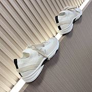 	 Chanel Knit & Suede Calfskin Ivory White  - 3
