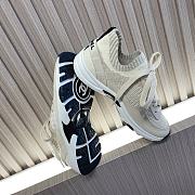 	 Chanel Knit & Suede Calfskin Ivory Beige - 5