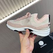 	 Chanel Knit & Suede Calfskin Ivory Pink - 5