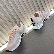 	 Chanel Knit & Suede Calfskin Ivory Pink - 4