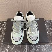	 Chanel Knit & Suede Calfskin Ivory Green - 1