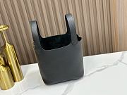 	 Hermes Picotin 18 Bag In Black Gold Buckle - 5