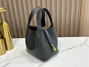 	 Hermes Picotin 18 Bag In Black Gold Buckle - 4